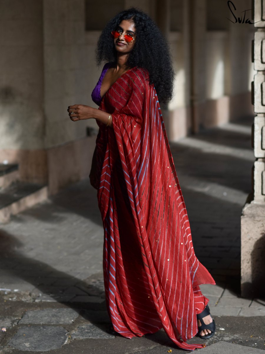 Baahon Mein Chale Aao (Saree) - suta