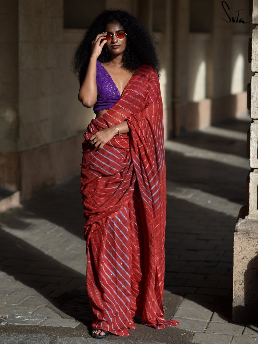 Baahon Mein Chale Aao (Saree) - suta