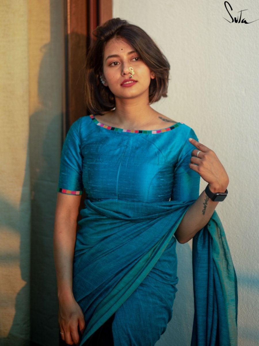 Ocean Blue Glaze (Blouse) - suta