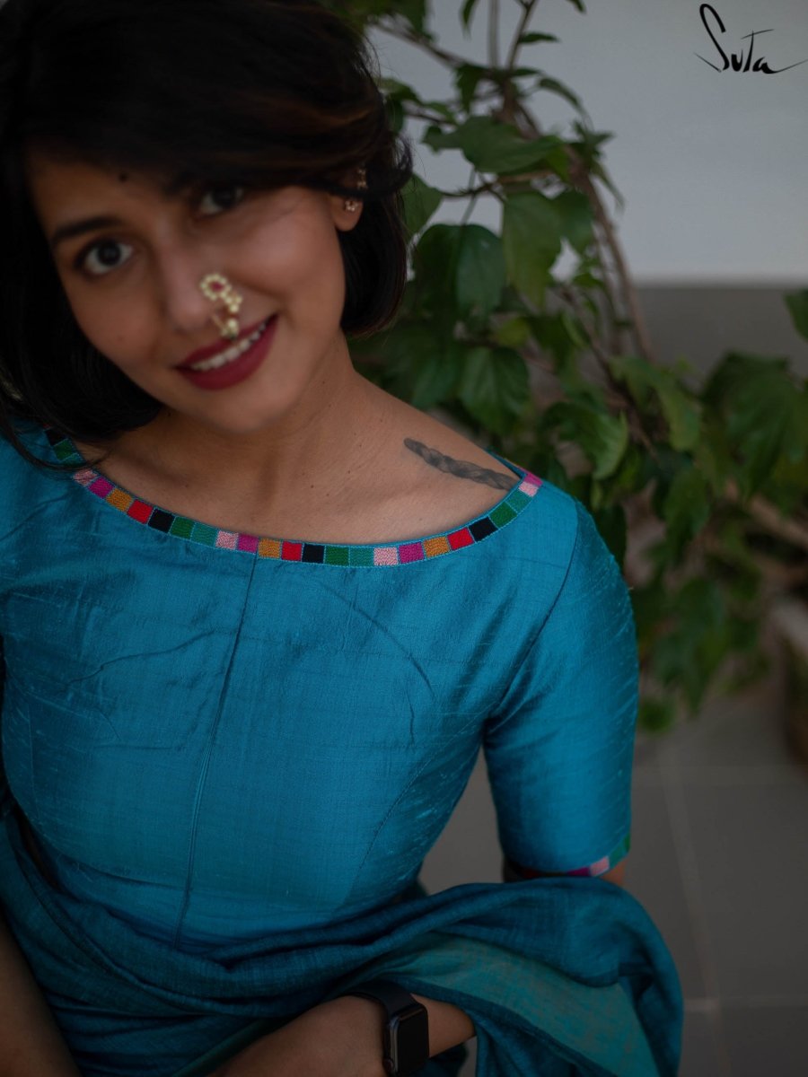 Ocean Blue Glaze (Blouse) - suta