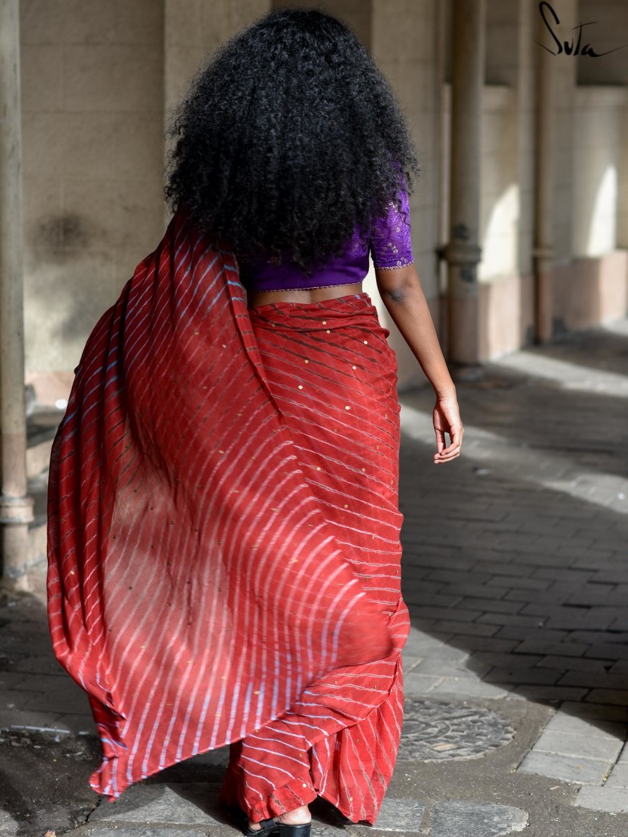 Baahon Mein Chale Aao (Saree) - suta