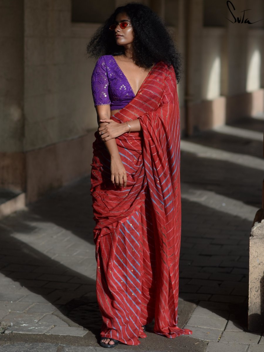 Baahon Mein Chale Aao (Saree) - suta