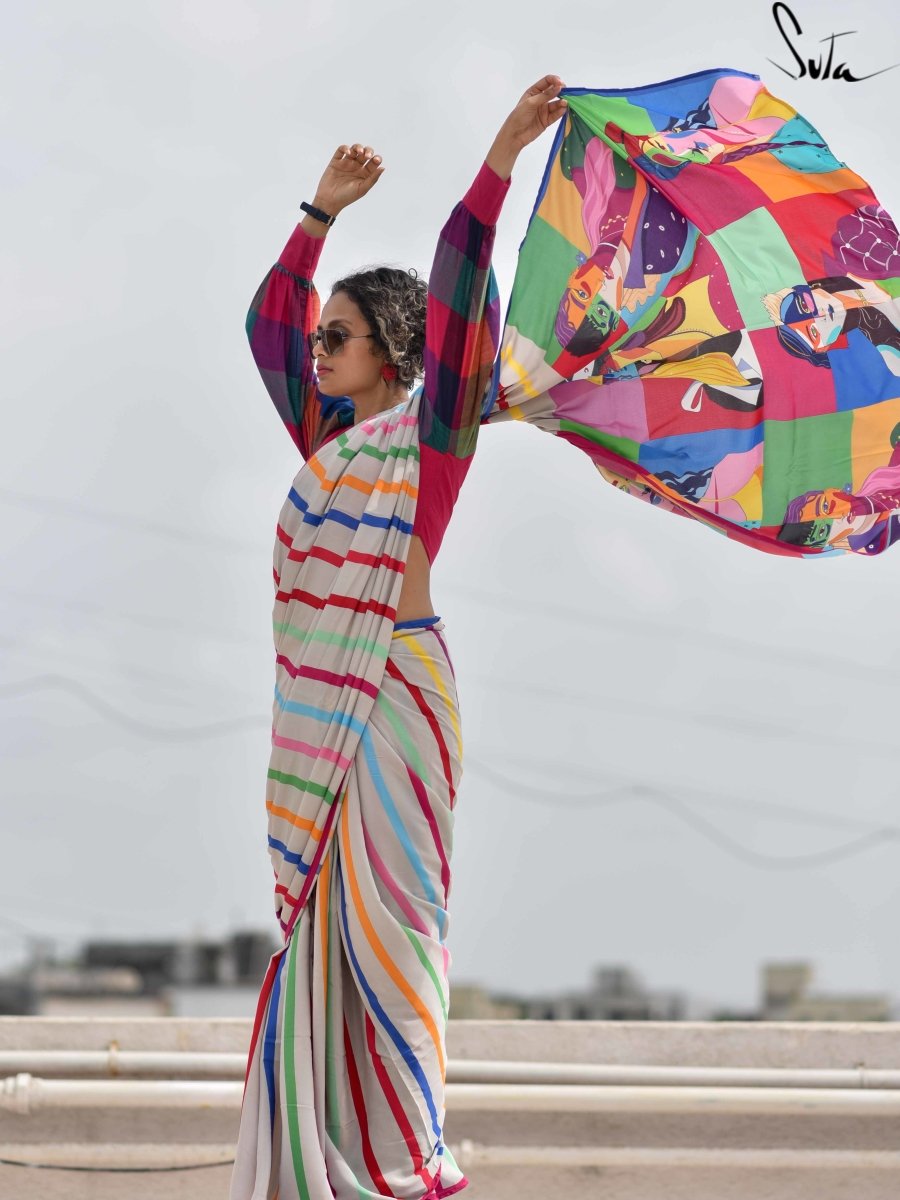 Beyond the box (Saree) - suta