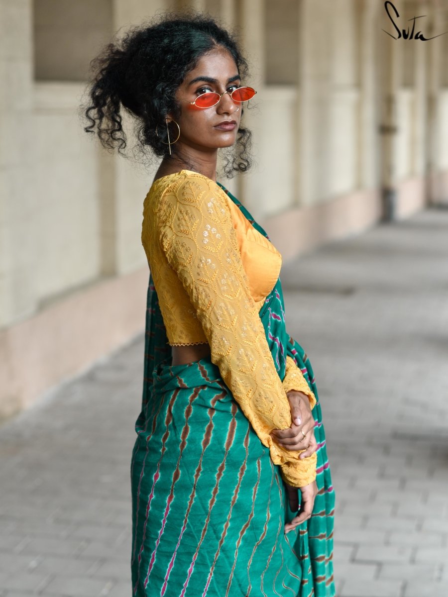 Mera Sooraj Hai Tu (Blouse) - suta