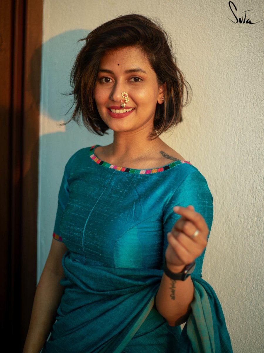 Ocean Blue Glaze (Blouse) - suta